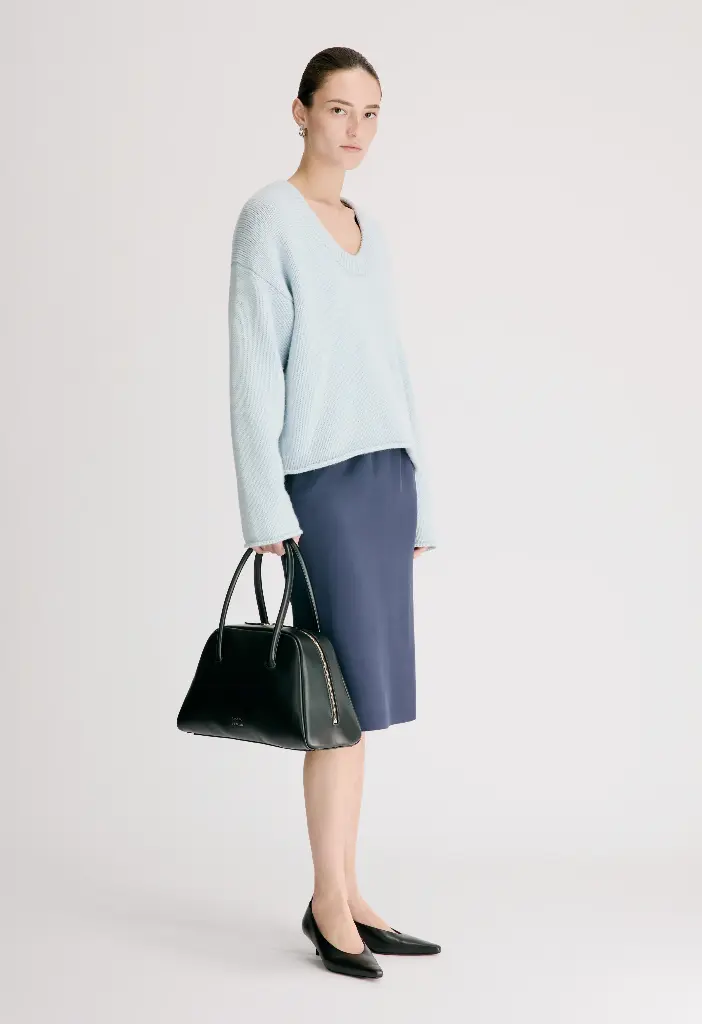 DERRY LDS U neck cashmere sweater