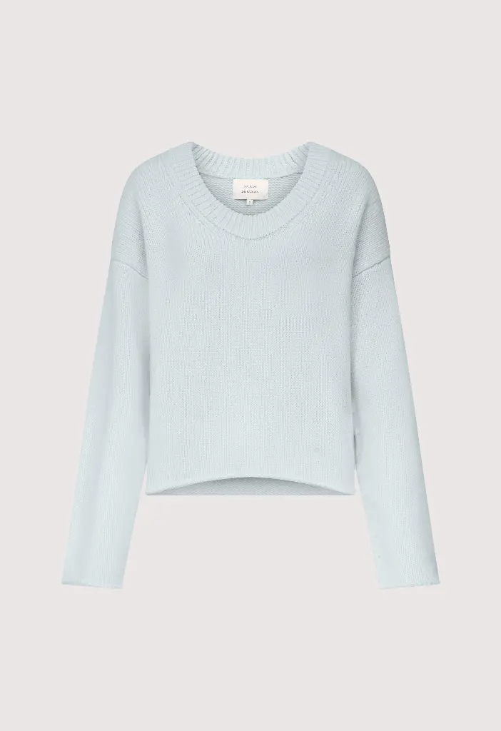 DERRY LDS U neck cashmere sweater