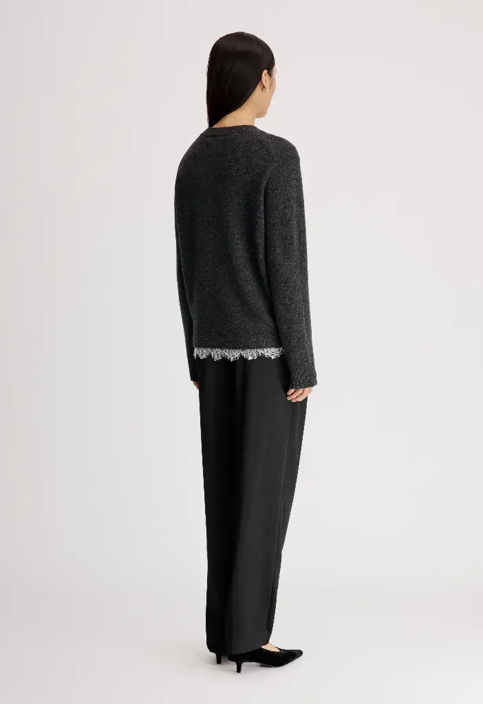 ARVO Lace trim sweater