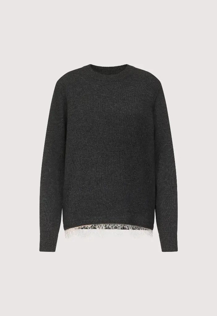 ARVO Lace trim sweater
