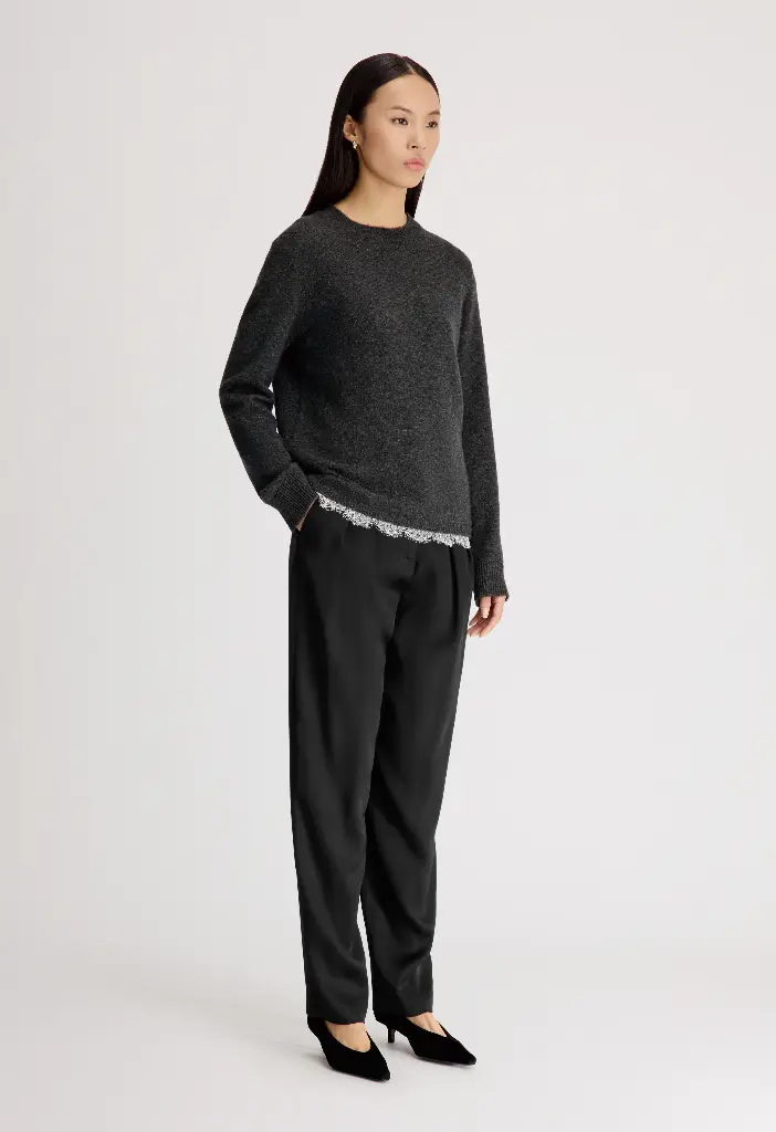 ARVO Lace trim sweater