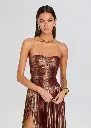 Saba Dress in Golden Port