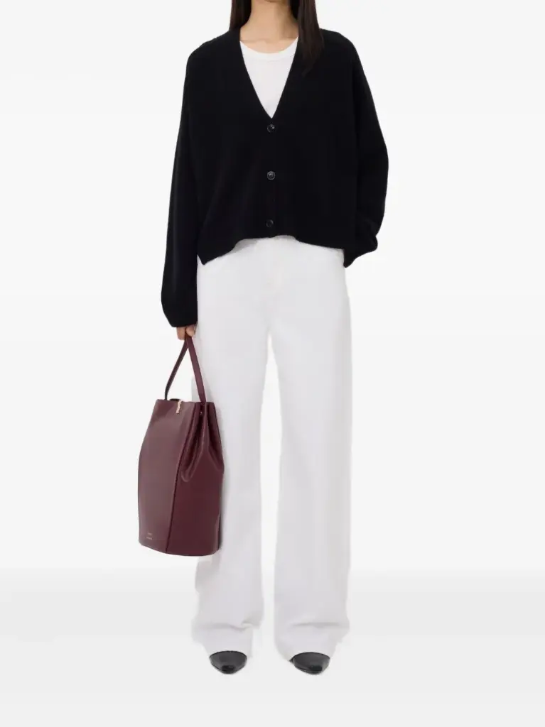 KAIA LDS V NECK CARDIGAN