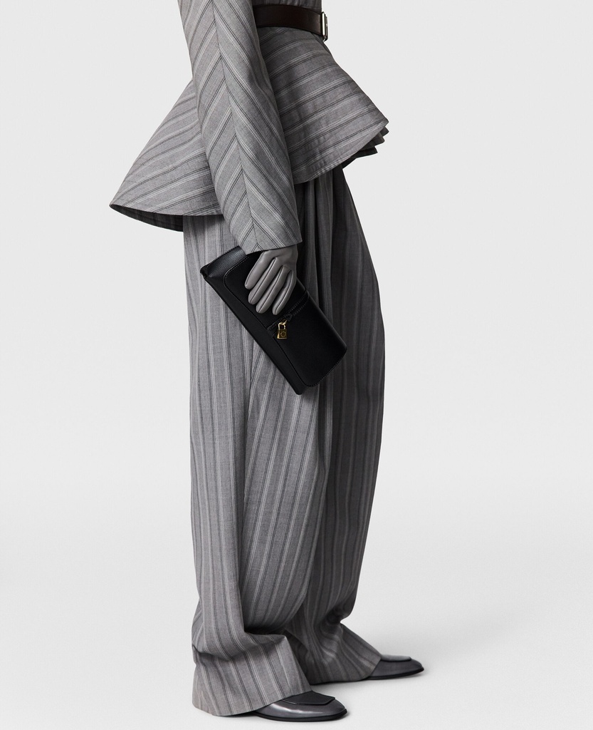 Lightweight Straight Striped Trousers