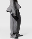Lightweight Straight Striped Trousers