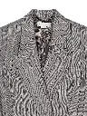 Jacket with Thin Stripes Pattern 