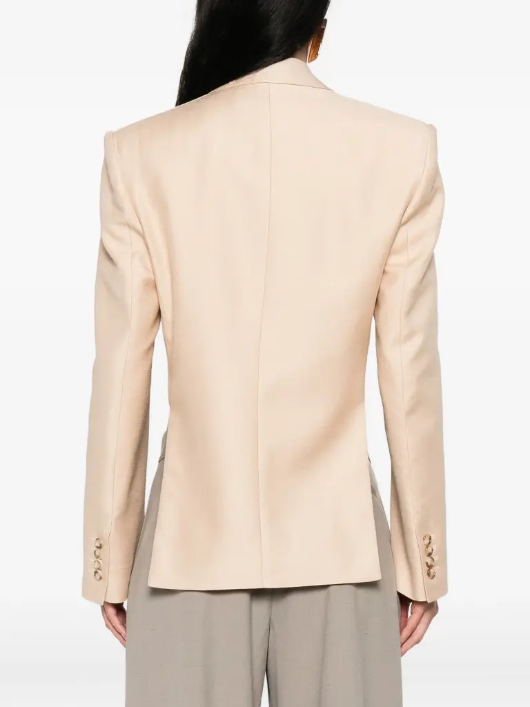 Double Breasted Cut-Out Blazer