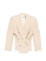 Double Breasted Cut-Out Blazer