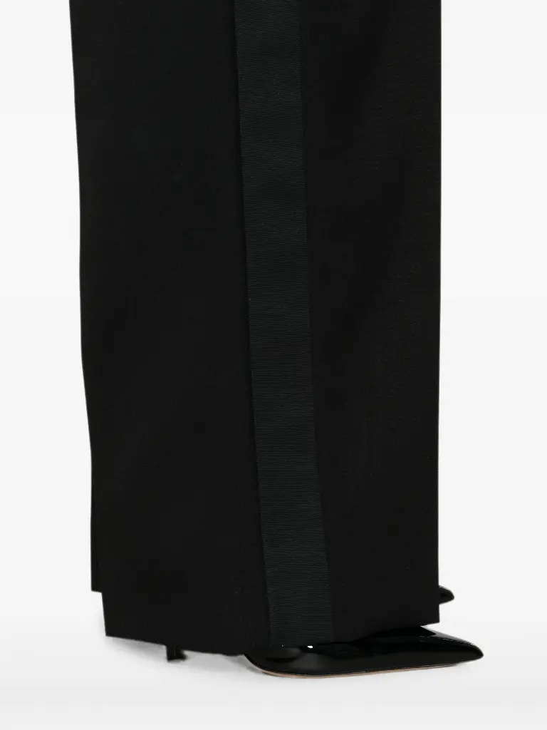 Lightweight Straight Canvas Trousers