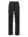Lightweight Straight Canvas Trousers