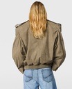 Double Layer Suede Effect Jacket