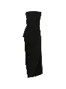 Crepe Jersey Square Neck Gown