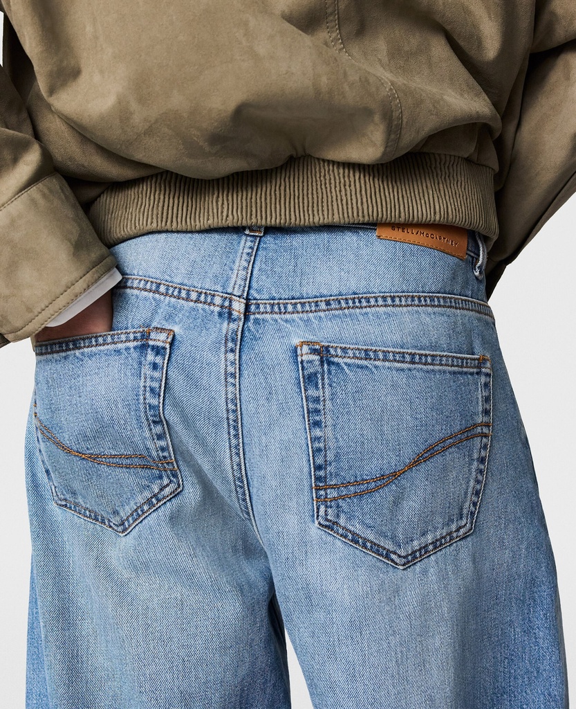Curvy and Relaxed Mid-Rise Jeans