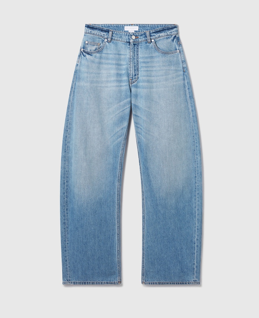 Curvy and Relaxed Mid-Rise Jeans