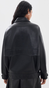 Vitellino Double Breasted Faux Leather Jacket