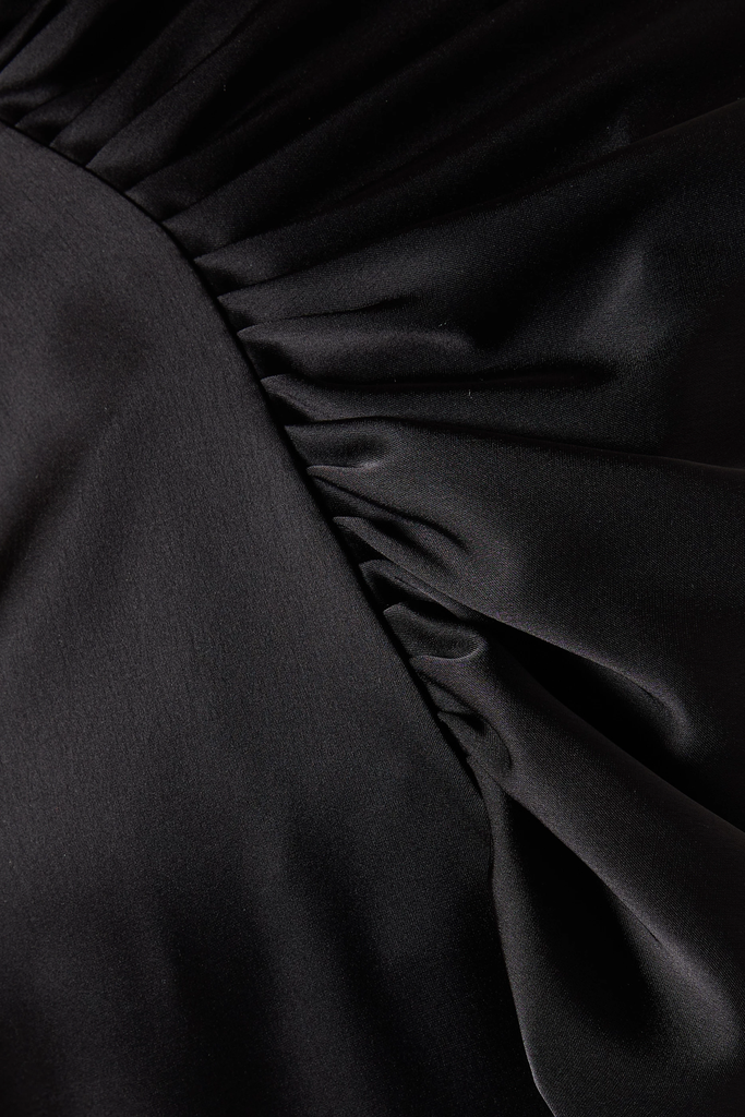 Koa Scarf Satin Blouse