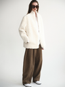 Manuela Shawl-Collar Shearling Jacket