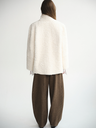 Manuela Shawl-Collar Shearling Jacket