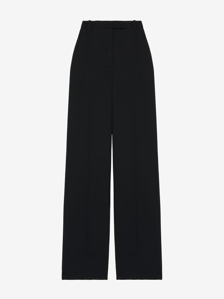 High Waisted Tailored Trousers 