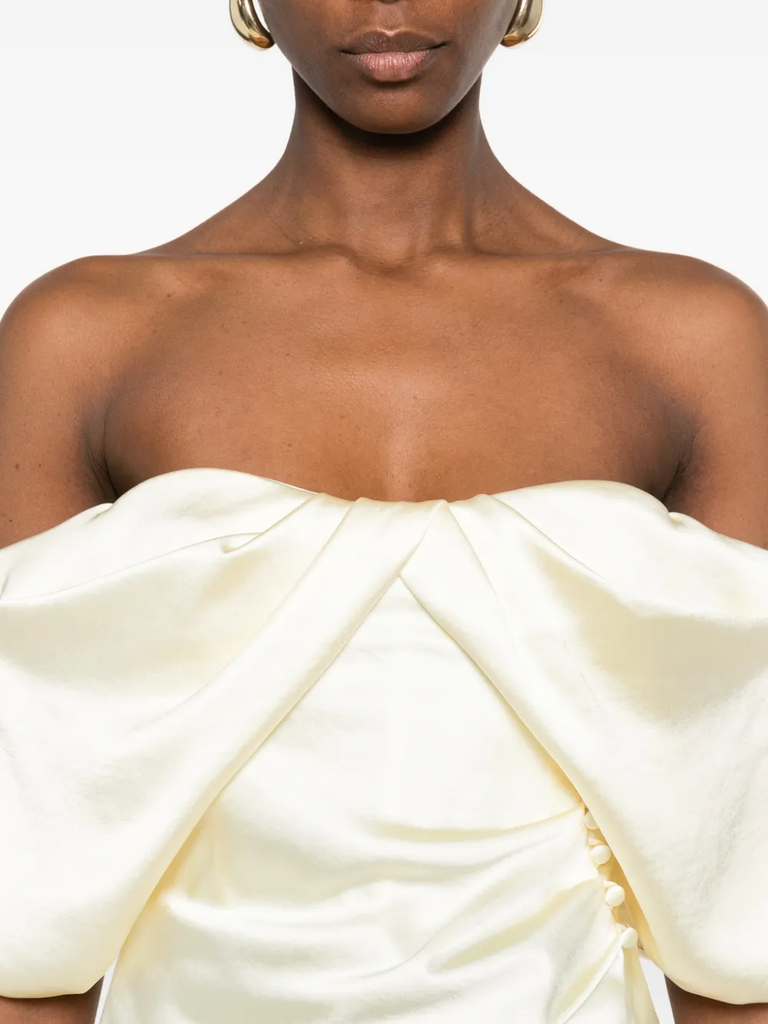 Off-the Shoulder Draped Top