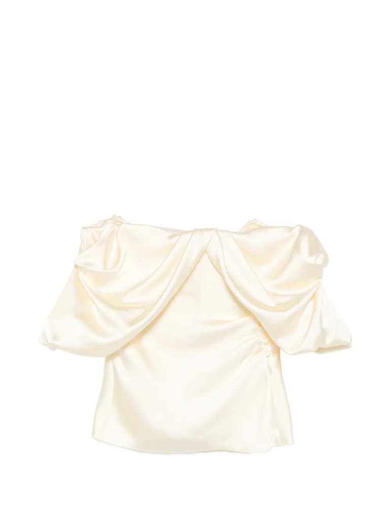 Off-the Shoulder Draped Top