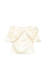 Off-the Shoulder Draped Top