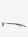 Women's Slim Cat Eye Sunglasses with T-Bar in Black