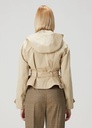 Belted Peplum Jacket