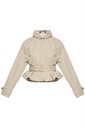 Belted Peplum Jacket