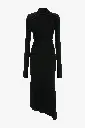 High Neck Midi Dress 