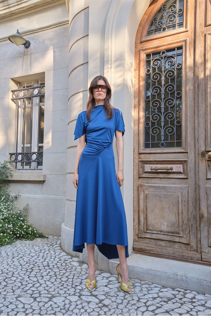 Blousey Midi Dress