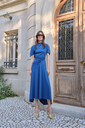 Blousey Midi Dress