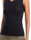 Ribbed Knit V Neck Top
