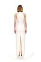 Crystal Pendant Halterneck Gown