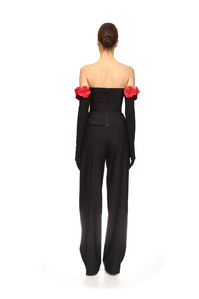 3D Flower Corset Top 