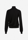 Wool Draped Turtleneck