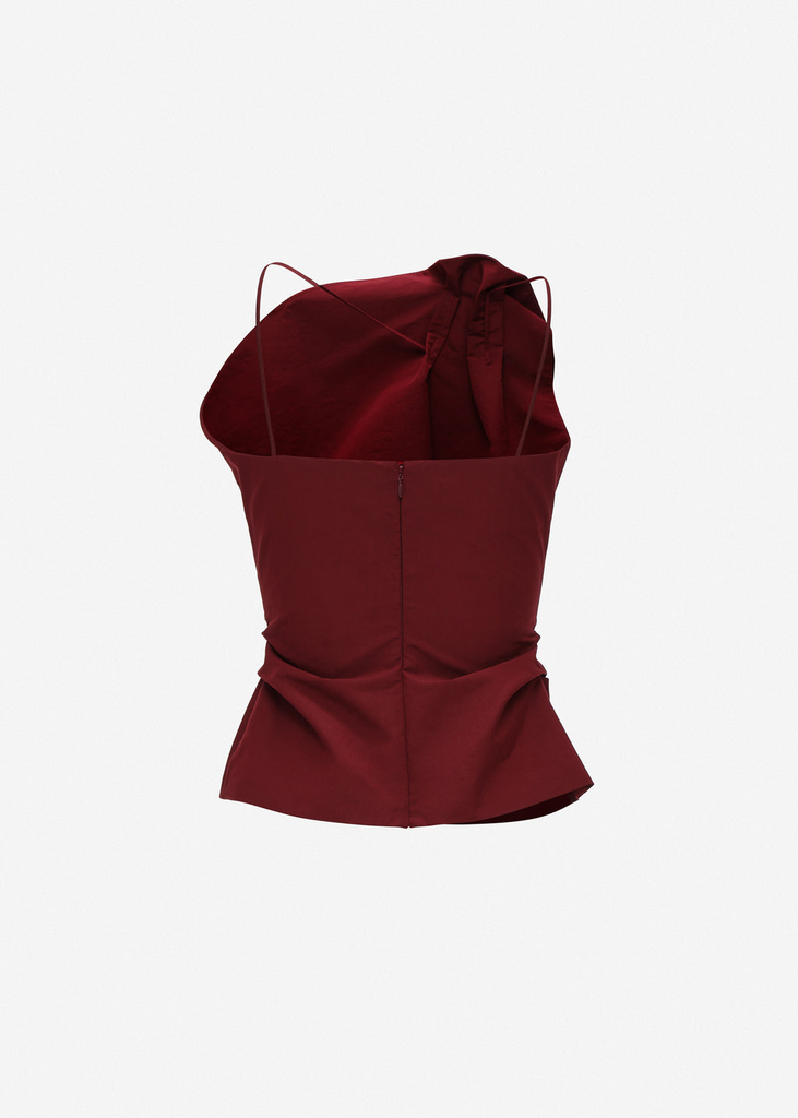 Rose One Shoulder Top 