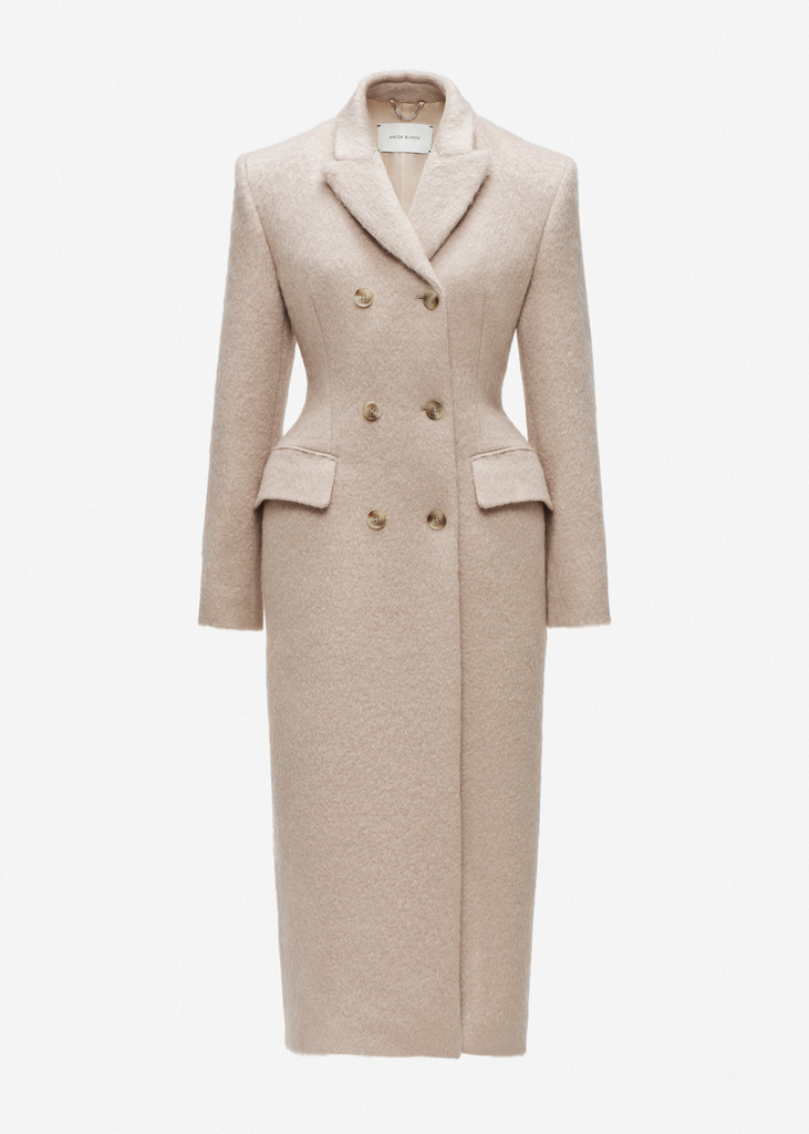 Hourglass Double Breasted Coat 