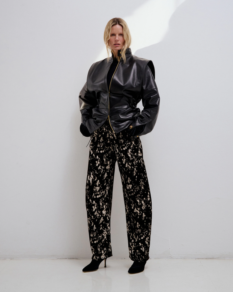 Gianna Gilet Leather Jacket