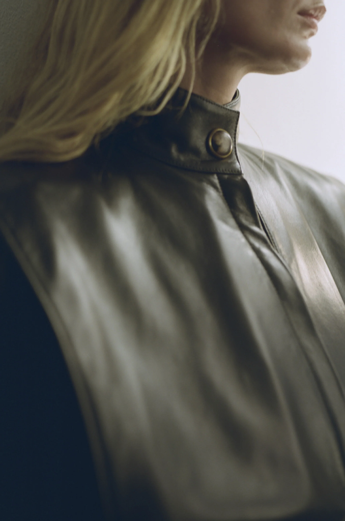 Gianna Gilet Leather Jacket