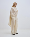 Phebe Cashmere Wool Leg Pants