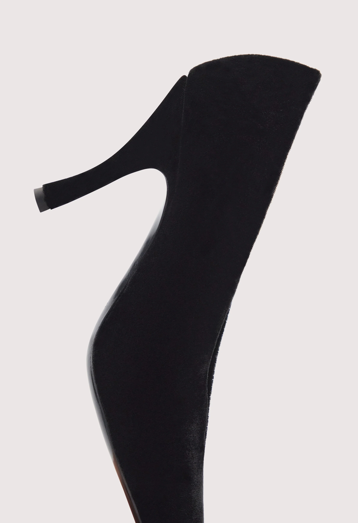 JOSIE Velvet Heel Pumps