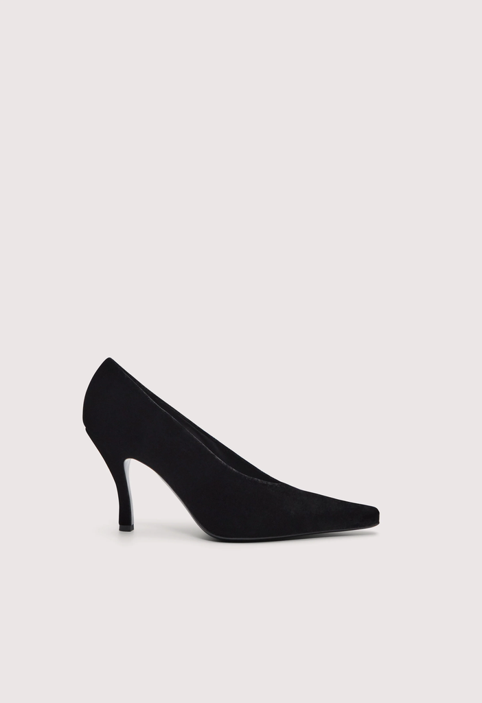 JOSIE Velvet Heel Pumps