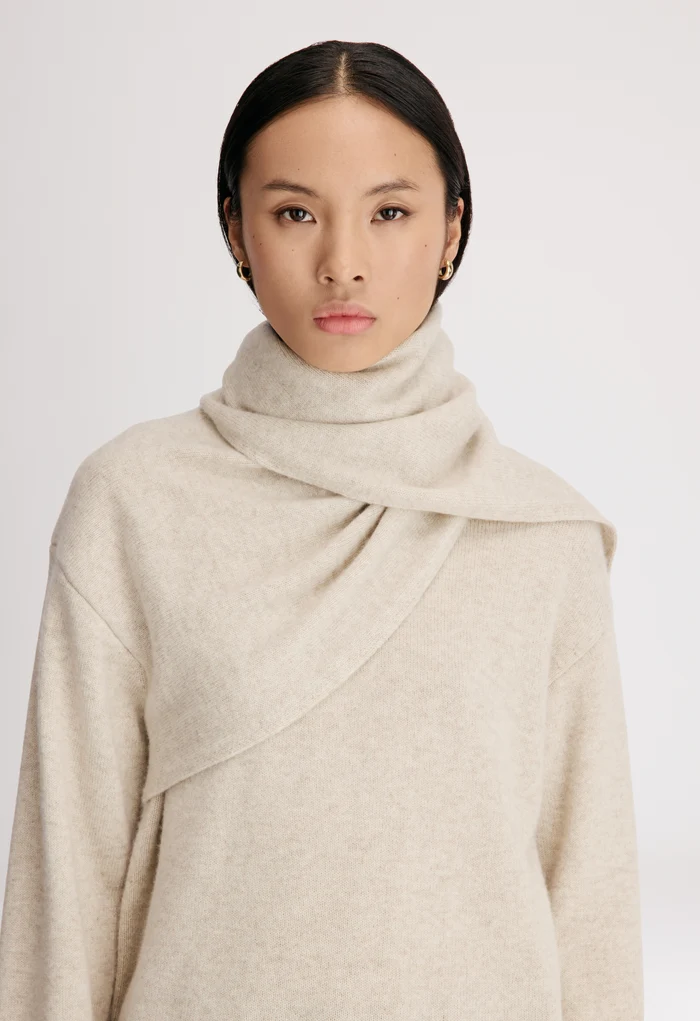 FRANCES Cashmere Scarf Sweater