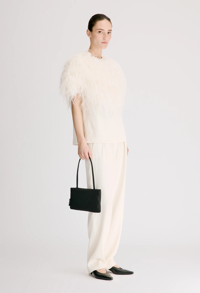 IONA Ostrich Feathers Top