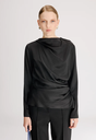 ANYA Draped Satin Top
