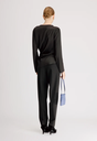 ANYA Draped Satin Top
