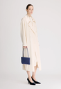 ERIKA Satin coat dress