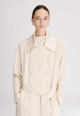 ERIKA Satin coat dress