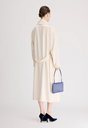 ERIKA Satin coat dress